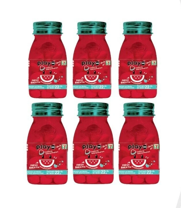3play More Candy Menthol Cooling Watermelon Breath Treatment Refreshing Cool 22g