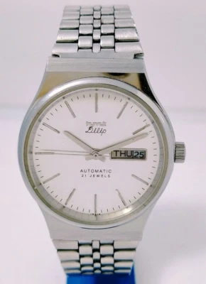 Authentic HMT Dilip, Automatic 21J Men's Watch, Vintage Watch Collectible*FedEx - Image 1 of 4