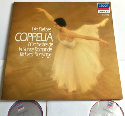 Delibes Coppelia - Richard Bonynge L'OSR - Decca Vinyl 2LP - Image 1 of 4