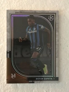 DUVAN ZAPATA #55 2021-22 Topps Museum UFEA  SOCCER CHAMPIONS - Picture 1 of 1