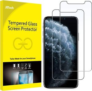 Screen Protector for iPhone 11 Pro, iPhone Xs and iPhone X 5.8-Inch, Tempered Gl