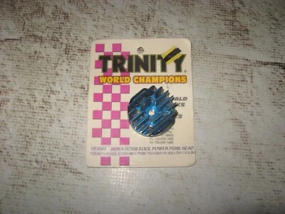 RC Trinity Nova Rossi .12 Kool Power Punk Engine Head Aluminum Blue (1) TK 3503 - Image 1 of 2