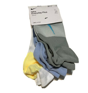 Nike Everyday Plus Lightweight No-Show Socks (3 Pairs) Size M CV2964-919