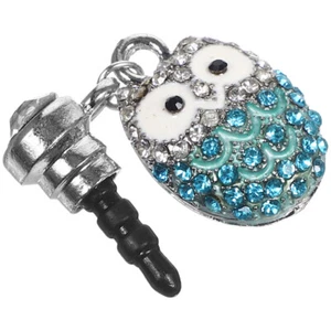 Owl Mobiltelefon Staubstopfen Stecker Für 3,5-mm-Kopfhöreranschluss - Zdjęcie 1 z 12