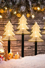 Solar Led Pathway Lights Christmas Tree Path Light For Christmas Holiday Decorat