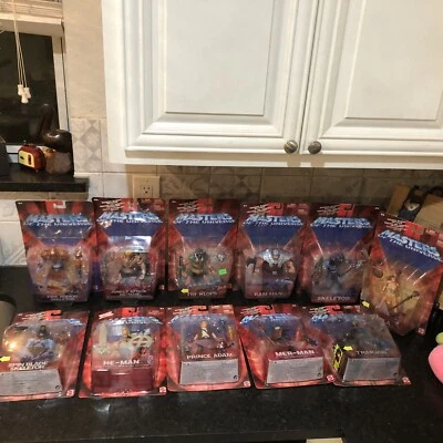 Lot of 11 - MOTU,  Figures , Masters of the Universe some have little box damage - Image 1 of 4