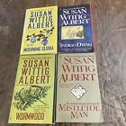 Susan Wittig Albert Paperbacks Lot Of 4 Different Titles G To VG Condition