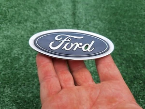 FORD FOCUS , FIESTA Emblem Badge Logo Nameplate (F1EB-402A16-AA) OEM USED - Picture 1 of 4