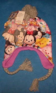 One Size Child Girls Disney Tsum Tsum Hat & Glove Set - Picture 1 of 1