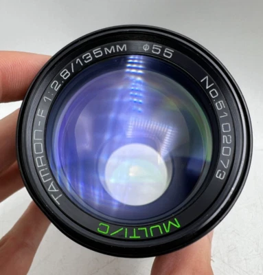 Tamron F Multi C 135mm F2.8 Nikon AI Mount Lens For SLR / Mirrorless Cameras - Image 1 of 4