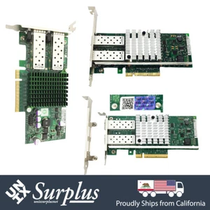 10GB SFP+ Dual Port X520-DA2 Intel NIC Adapter USA Yottamark Holo or Supermicro - Picture 1 of 7