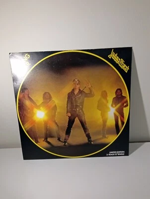 JUDAS PRIEST Evening Star CBS 12” Limited Edition, Clear Vinyl 12-7312! Foto 1 de 4