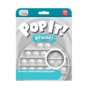 Chuckle & Roar - Pop It! Braille - Tactile Sensory Fun Popping Game - Standar... - Picture 1 of 6