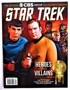 STAR TREK Heroes & Villains CBS Watch! Collector's Edition 50 Year Volume NEW - Picture 1 of 4
