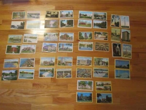 Ohio OH Postcard lot of 48 cards Linen Pre Linen Postcards lot 23 - Picture 1 of 14