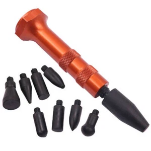Paintless Dent Repair Tools w/ 9 Head Tap Down Pen Removal Car Body Hail AS - Picture 1 of 11