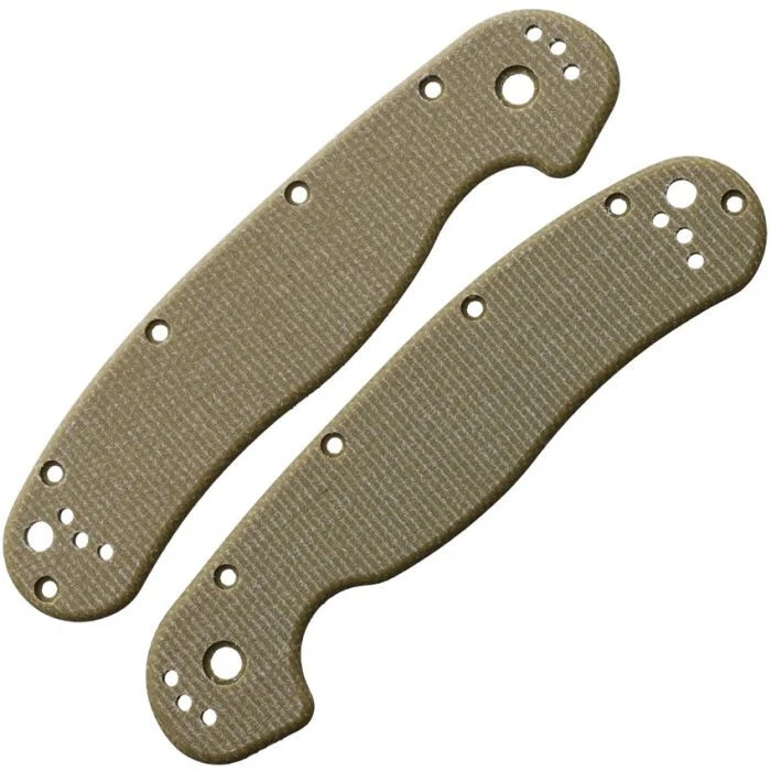 Way of Knife & EDC Gear House OD Green Micarta Scales For The Ontario RAT 1 - Image 1 of 1