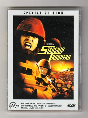 Starship Troopers DVD Casper Van Dien, Denise Richards - Very Good - image 1 of 2