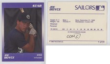 1990 Star Eries Sailors Joe Boyce #1