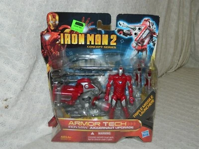 Iron Man 2: Concept Series: ARMOR TECH IRON MAN с обновлением Juggernaut 2010 НОВЫЙ - Изображение 1 из 4