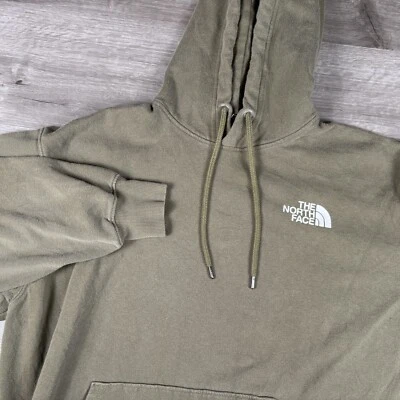 Толстовка с капюшоном женская The North Face размер большой, негабаритный, зеленая толстовка с капюшоном 2020 - Изображение 1 из 4