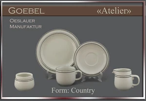 Goebel Form Country "Atelier" Teile zur Wahl teller milchkanne zuckerbecher - Bild 1 von 15