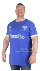 Camiseta grande para hombre Kam Paradiso tallas 2XL 3XL 4XL 5XL 6XL - Imagen 1 de 1
