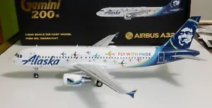 Gemini Jets 1:200 Alaska Airlines A320 #N854VA - G2ASA1047 - Picture 1 of 1