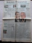 Berliner Morgenpost vom Montag 28.9.1998 / sehr gut erhalten / Geburtstag