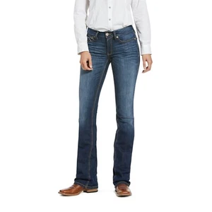 Ariat® Ladies Rosa Perfect Rise Cooling Fabric Boot Cut Jeans 10027713 - Picture 1 of 4
