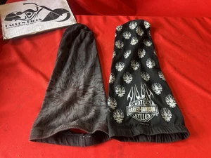 Par de pañuelos con tapa calavera envoltura negra Harley Davidson genuinos - Imagen 1 de 6