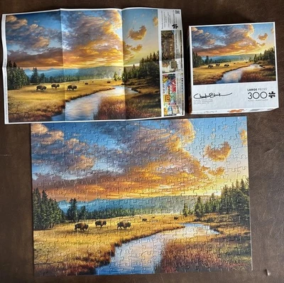 Chuck Black A Never-Ending Cycle 300 шт. головоломка игры Buffalo в комплекте - Изображение 1 из 4