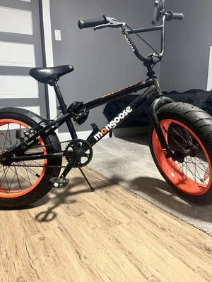 mongoose menace Fat Tire 20 In, bmx bike Used, Light. kept In Side - Image 1 of 4