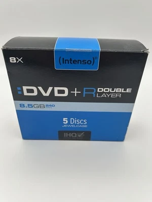 Intenso 5 DVD-R Double Layer Neu - Bild 1 von 4