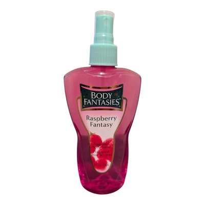 Body Fantasies Frambuesa Fantasía 8 OZ Body Splash Parfums de Coeur ¡RARO! Nuevo Foto 1 de 2