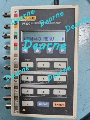 Simulador multiparamétrico Fluke PS420 1 pieza Foto 1 de 2