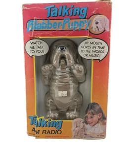 Very Rare Talking Blabber Puppy 1986 Original Box - Picture 1 of 5