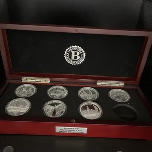 Bradford Exchange Heroes Of September 11 th Proof Coin Collection in Display - Picture 1 of 8