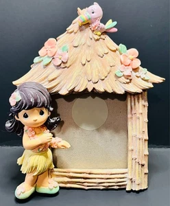 Precious Moments 2003 Aloha Hawaii Ceramic Picture Frame Hula Girl - Picture 1 of 7