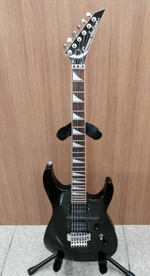Guitarra eléctrica Grover Jackson negra usada de Japón con estuche blando - Imagen 1 de 4