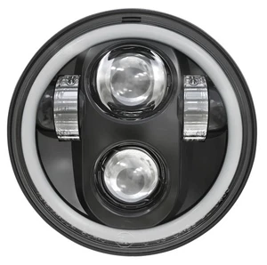 Faro principal Zodiac LED 5 3/4 pulgadas incl. adaptador CAN-Bus negro - Imagen 1 de 5