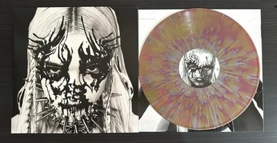 POPPY I Disagree Gold Violet w/ Silver Splatter Tour Exclusive Vinyl SHIPS NOW!! - Image 1 of 3