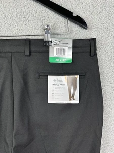 Greg Norman Hose Herren 38x32 schwarz ultimativ klassisch Reise Stretch Komfort Golf - Bild 1 von 10