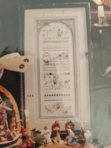 Shepherd’s Bush ROAD TO BETHLEHEM Linen Cross Stitch Kit w/ Silks & Bead Pack - Picture 1 of 3