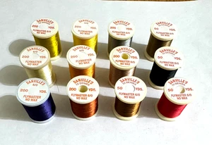 12 Spools Danville 6/0, 70 Denier, No Wax Thread, Fly Tying, NR - Picture 1 of 1