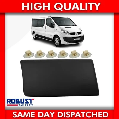 PANEL DE MOLDEO LATERAL DERECHO CUERPO LARGO PARA VAUXHALL VIVARO MK2 (2001-2014) - Imagen 1 de 4