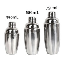 ACCIAIO Inossidabile Shaker MIXER Drink barman MARTINI Barra Strumenti Set Kit