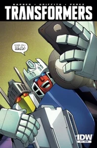 Transformers (2014) #44 casi nuevo Josh Perez cubierta IDW - Imagen 1 de 1