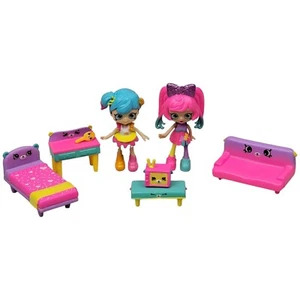 Cambio de imagen Shopkins Happy Home con rompecabezas Pia y muñecas Colorissa de 3" - Imagen 1 de 8