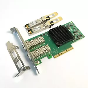 MCX4121A-ACAT Mellanox ConnectX-4 Lx 25GbE SFP28 2-port PCIe Ethernet Adapter - Picture 1 of 15
